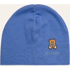 Moschino - Czapka. Czapki damskie MOSCHINO, bez wzorów, z wełny. W wyprzedaży za 219,90 zł.