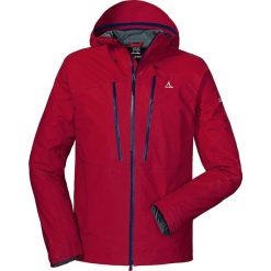 Kurtka funkcyjna "Val D Isere" w kolorze czerwonym. Czerwone kurtki męskie Schöffel, s, bez wzorów, z gore-texu, bez kaptura. W wyprzedaży za 622,95 zł.