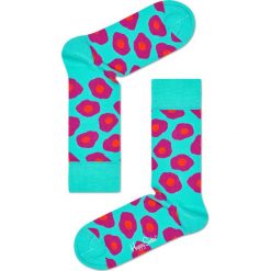 Happy Socks - Skarpety Sunny Side Up. Niebieskie skarpetki męskie Happy Socks, bez wzorów, z elastanu. Za 39,90 zł.
