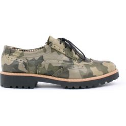 Półbuty - skóra naturalna - model 258 - kolor moro. Półbuty damskie Zapato, moro, ze skóry, bez obcasa, bez zapięcia. W wyprzedaży za 173,40 zł.