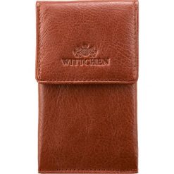 Etui na klucze. Pomarańczowe portfele damskie Wittchen, ze skóry. Za 159,90 zł.