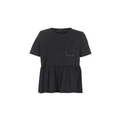 T-shirty z krótkim rękawem Only EDDA. Czarne t-shirty damskie ONLY, xs. Za 71,20 zł.