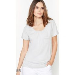 T-shirty damskie: T-shirt z bawełny i modalu