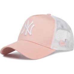 Czapka z daszkiem NEW ERA - League Essential Tr 12040419 Biały Różowy. Różowe czapki damskie New Era, bez wzorów, z bawełny. Za 109,00 zł.