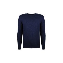Swetry Gant 88528 / Banana Leaves Crew. Niebieskie swetry męskie GANT, xxl, bez wzorów, bez kołnierzyka, bez kaptura. Za 349,00 zł.