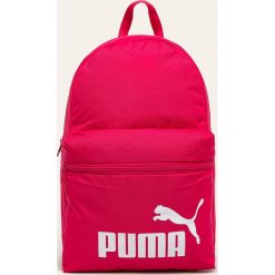 Puma - Plecak. Różowe plecaki damskie Puma, z nadrukiem, z poliesteru. W wyprzedaży za 69,90 zł.