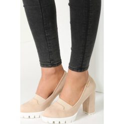 Beżowe Czółenka Radiate. Brązowe buty ślubne damskie marki vices, na obcasie. Za 44,99 zł.