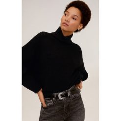 Mango - Sweter Caravanc. Czarne swetry damskie Mango, s, bez wzorów, z poliesteru, bez rękawów. W wyprzedaży za 95,90 zł.