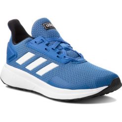 Buty adidas - Duramo 9 K BB7060 Blue/Ftwwht/Cblack. Niebieskie buty sportowe damskie Adidas, bez wzorów, z tworzywa sztucznego, sportowe, do biegania. W wyprzedaży za 129,00 zł.
