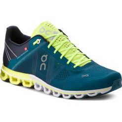 Buty sportowe męskie: Buty ON – Cloudflow 000015 Petrol/Neon 4329