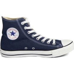 Converse trampki All Star Hi Navy 41,5. Niebieskie buty sportowe damskie Converse, bez wzorów, z tkaniny, za kostkę, bez zapięcia. W wyprzedaży za 239,00 zł.