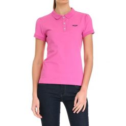 Koszulka polo w kolorze fuksji. Różowe koszulki damskie marki GALVANNI, s, bez wzorów, polo, bez rękawów. W wyprzedaży za 74,95 zł.