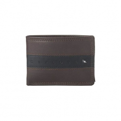 Portfele Rip Curl Word Boss PU Slim Monedero. Brązowe portfele męskie marki Rip Curl. Za 96,74 zł.