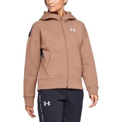 Under Armour Originators Fleece LC Bluza Brązowy. Pomarańczowe bluzy damskie Under Armour, m, bez wzorów, z bawełny, bez rękawów, bez kaptura. Za 326,95 zł.