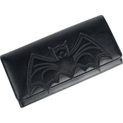 Banned Alternative Bat Wallet Portfel czarny. Czarne portfele damskie marki Banned Alternative, bez wzorów. Za 99,90 zł.