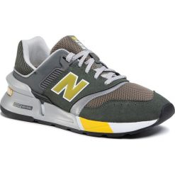 Sneakersy NEW BALANCE - MS997LKS Zielony. Zielone sneakersy męskie New Balance, na co dzień, bez wzorów, ze skóry ekologicznej, eleganckie, bez zapięcia. Za 449,00 zł.