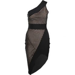 Sukienki: Missguided ONE SHOULDER Sukienka etui black