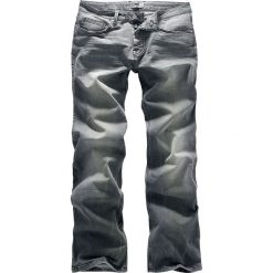 Jeansy męskie: Black Premium by EMP Johnny (Boot-Cut) Jeansy szary
