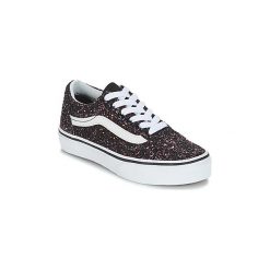 Buty Dziecko Vans OLD SKOOL. Czarne trampki dziewczęce Vans, bez wzorów, bez zapięcia. Za 259,00 zł.