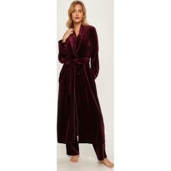 Lauren Ralph Lauren - Szlafrok. Czarne szlafroki damskie Lauren Ralph Lauren, s, bez wzorów, z elastanu, bez rękawów, bez kaptura. W wyprzedaży za 339,90 zł.