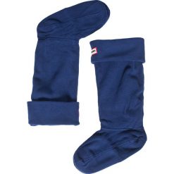 Hunter - Skarpetki Boot Sock. Niebieskie skarpetki damskie Hunter, z poliesteru. W wyprzedaży za 69,90 zł.
