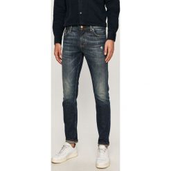 Tommy Hilfiger - Jeansy Bleecker. Niebieskie jeansy męskie TOMMY HILFIGER, bez wzorów. Za 599,90 zł.