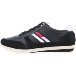 Tommy Hilfiger Tenisówki Czarny. Czarne trampki męskie z jeansu. Za 498,95 zł.