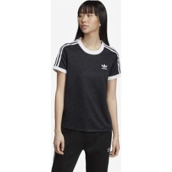 Adidas Performance Koszulka Czarny. Czarne koszulki damskie adidas Performance, bez wzorów, z poliesteru, bez kołnierzyka. Za 128,95 zł.