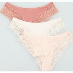 Majtki hipster 3 pack - Różowy. Różowe majtki damskie Reserved, s. Za 29,99 zł.