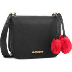 Torebka LOVE MOSCHINO - JC4324PP06KW0000 Nero. Czarne listonoszki damskie marki Love Moschino, ze skóry ekologicznej. W wyprzedaży za 509,00 zł.