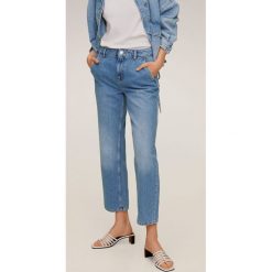 Mango - Jeansy Chino. Niebieskie jeansy damskie Mango. Za 139,90 zł.