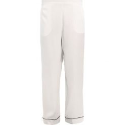 Piżamy damskie: ASCENO NAVY EDGED BOTTOM Spodnie od piżamy white/dark blue