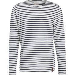 Swetry klasyczne męskie: Knowledge Cotton Apparel YARNDYED STRIPED Sweter peacoat
