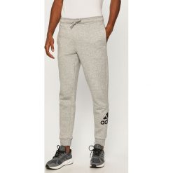 Adidas Performance - Spodnie. Szare spodnie męskie adidas Performance, s, z nadrukiem, z bawełny. Za 199,90 zł.