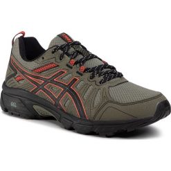 Buty ASICS - Gel-Venture 7 Sps 1021A399 Lichen Green/Black 300. Zielone buty sportowe męskie Asics, ze skóry ekologicznej, bez zapięcia, do biegania. Za 319,00 zł.