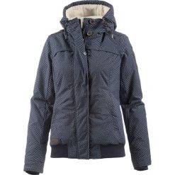 Kurtka przejściowa w kolorze niebieskim. Niebieskie kurtki damskie Street & Sports Wear, xs, z aplikacjami, ze skóry, bez kaptura. W wyprzedaży za 257,95 zł.