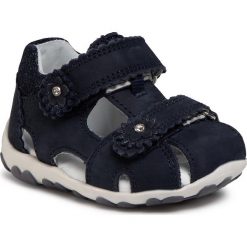 Sandały SUPERFIT - 6-09038-80 M Blau. Niebieskie sandały dziewczęce Superfit, ze skóry, bez zapięcia. Za 229,00 zł.