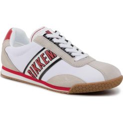 Sneakersy BIKKEMBERGS - Enea B4BKM0087 White/Red/Black. Białe sneakersy męskie Bikkembergs, bez zapięcia. W wyprzedaży za 409,00 zł.