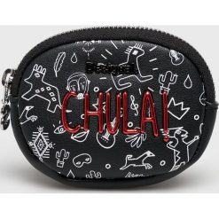 Desigual - Portfel. Czarne portfele damskie Desigual, z materiału. W wyprzedaży za 69,90 zł.