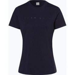 BOSS Casual - T-shirt damski – Tedecent, niebieski. Niebieskie t-shirty damskie marki BOSS Casual, m, z napisami, casualowe. Za 219,95 zł.