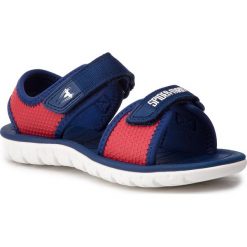 Sandały CLARKS - Surfing Web T 261423067 Red. Czerwone sandały chłopięce Clarks, ze skóry ekologicznej, bez zapięcia. W wyprzedaży za 119,00 zł.