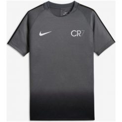 Nike Koszulka Piłkarska cr7 Y Nk Dry Sqd Top Ss Gx Xs. Szare t-shirty chłopięce Nike, bez wzorów, bez rękawów. W wyprzedaży za 102,00 zł.