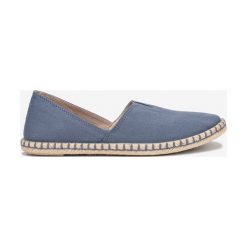 Skechers Sunnyville Espadryle Niebieski. Niebieskie espadryle damskie Skechers, bez wzorów, z materiału, bez obcasa. Za 194,95 zł.