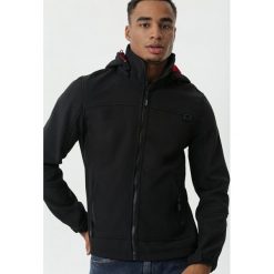 Czarna Kurtka Impossible. Czarne marynarki męskie Born2be, xl, bez wzorów, krótkie. Za 129,99 zł.