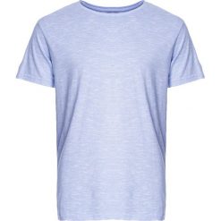 Niebieska Koszulka Possession. Niebieskie koszulki męskie Born2be, xl, bez wzorów, z dzianiny, z okrągłym kołnierzem, bez rękawów. Za 39,99 zł.