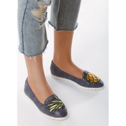 Granatowe Mokasyny Ripen. Niebieskie mokasyny damskie Multu. Za 29,99 zł.