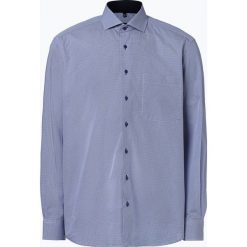 Eterna Comfort Fit - Koszula męska łatwa w prasowaniu, niebieski. Niebieskie koszule męskie marki Eterna Comfort Fit, m, bez wzorów, z bawełny, biznesowe, bez kołnierzyka, bez rękawów. Za 249,95 zł.