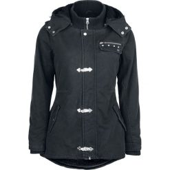 Kurtki damskie: Full Volume by EMP Silver Skeleton Hands Jacket Kurtka damska czarny