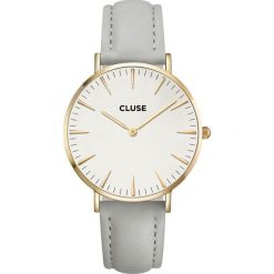 Zegarki damskie: Zegarek damski Cluse La Boheme Gold White Grey CL18414