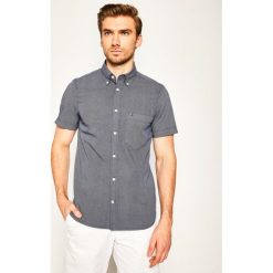 Koszula TOMMY HILFIGER Smal Dot Print MW0MW12805. Niebieskie koszule męskie TOMMY HILFIGER, m, bez wzorów, z bawełny, casualowe, bez kołnierzyka, bez rękawów. Za 299,00 zł.